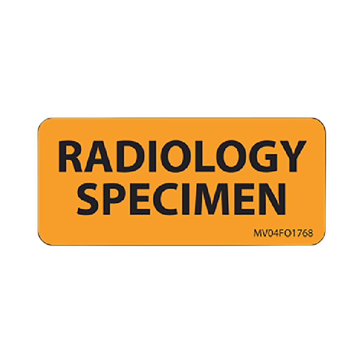 Radiology Specimen Labels | Medline