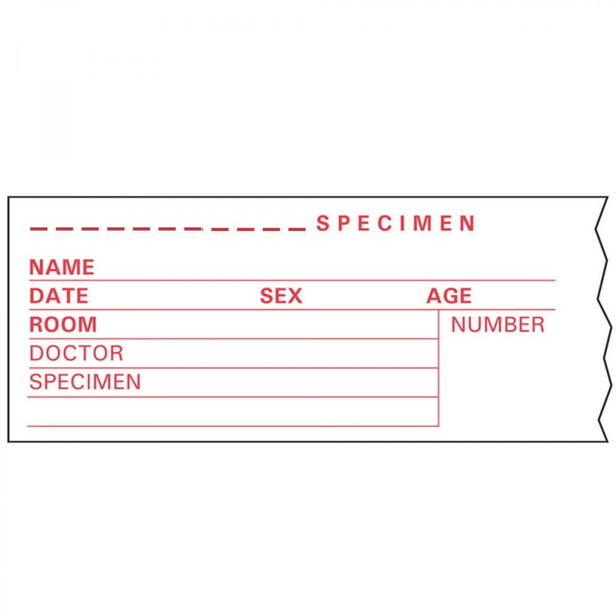 elepani＊確認用 Specimen Label Tape | Medline