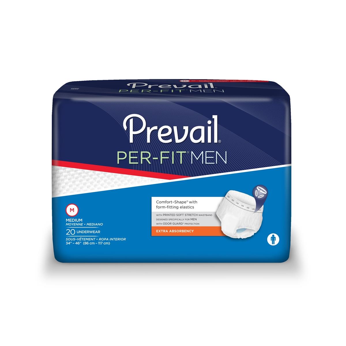 Prevail PERFIT Men's Protective Underwear Medline