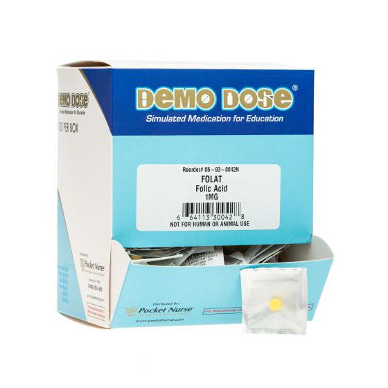 Demo Dose Folic Acid | Medline