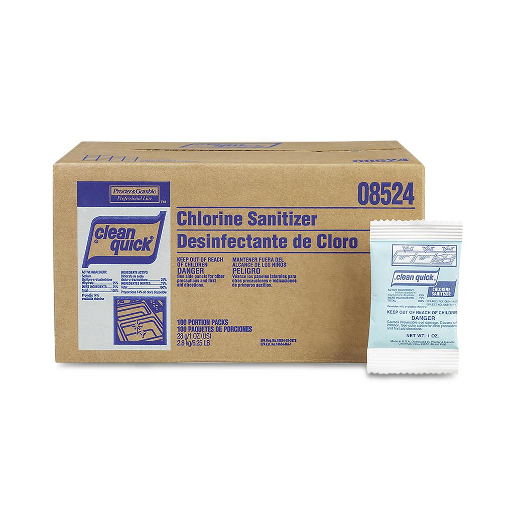 Clean Quick Professional Powdered Chlorine Sanitizer | Medline