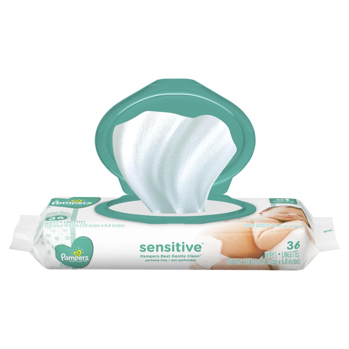 pampers extra sensitive wipes