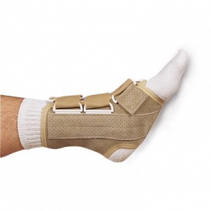 DeRoyal Perforated Vinyl and Leatherette Ankle Splints | Medline