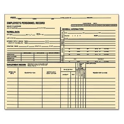 Employee Record Jackets | Medline