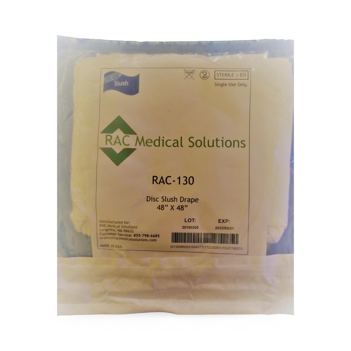 RAC Slush Disc Drapes | Medline