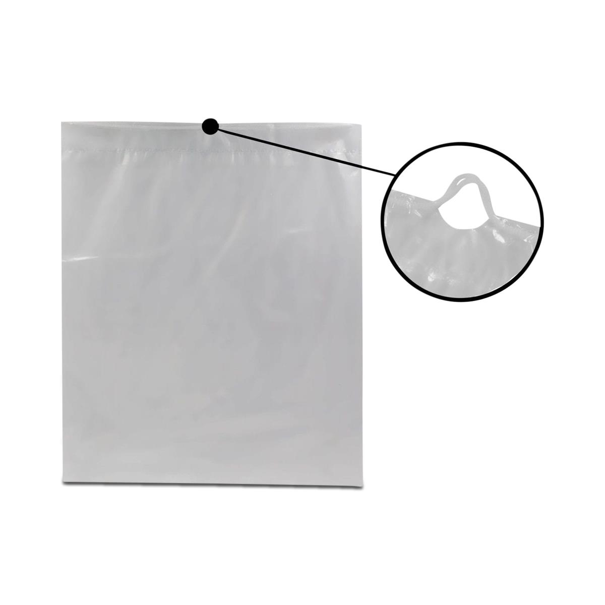 RD Plastics Clear Single Drawstring Bags | Medline
