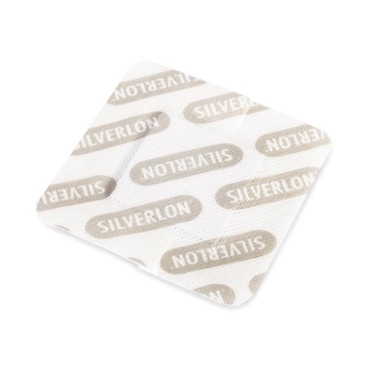 Silverlon Island Wound Dressings with Adhesive Border | Medline