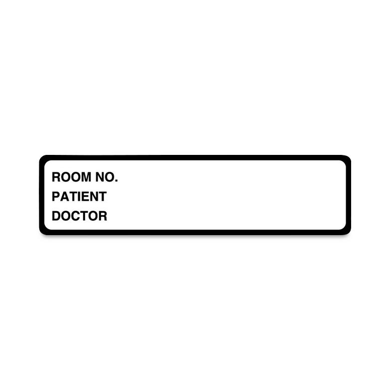 Room Number/Patient/Doctor Labels | Medline