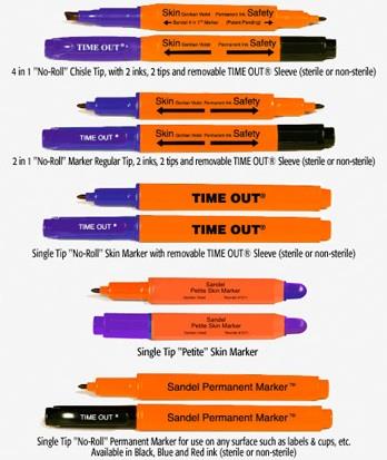 2-in-1 + 4-in-1 Time Out Dual Tip/Dual Ink Skin/Permanent Markers