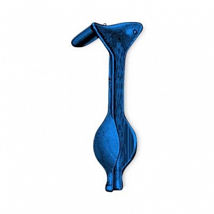 Sklar Blue Auvard Weighted Vaginal Speculum | Medline