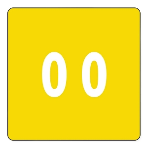Single-Digit End Tab Labels | Medline Industries, Inc.