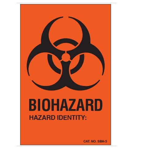 Biohazard Warning Labels | Medline