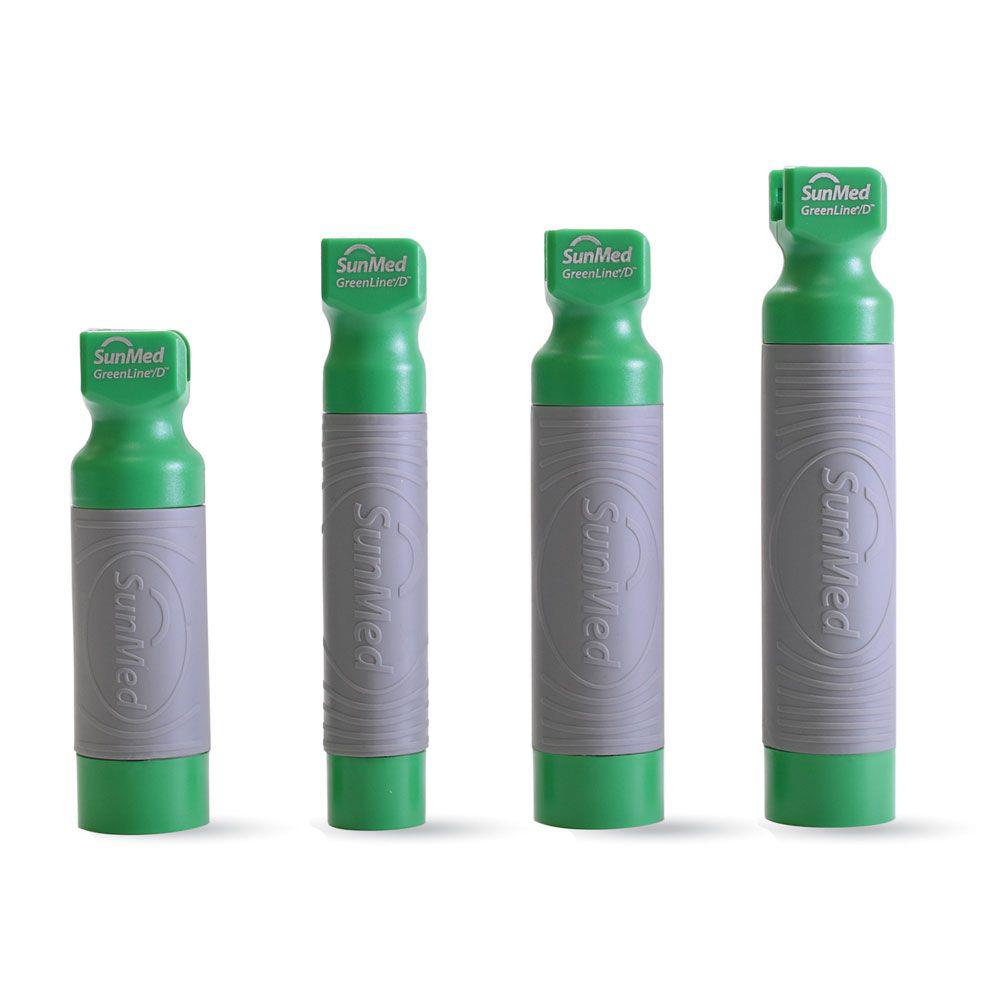 GreenLine/D LED Laryngoscope Handles | Medline