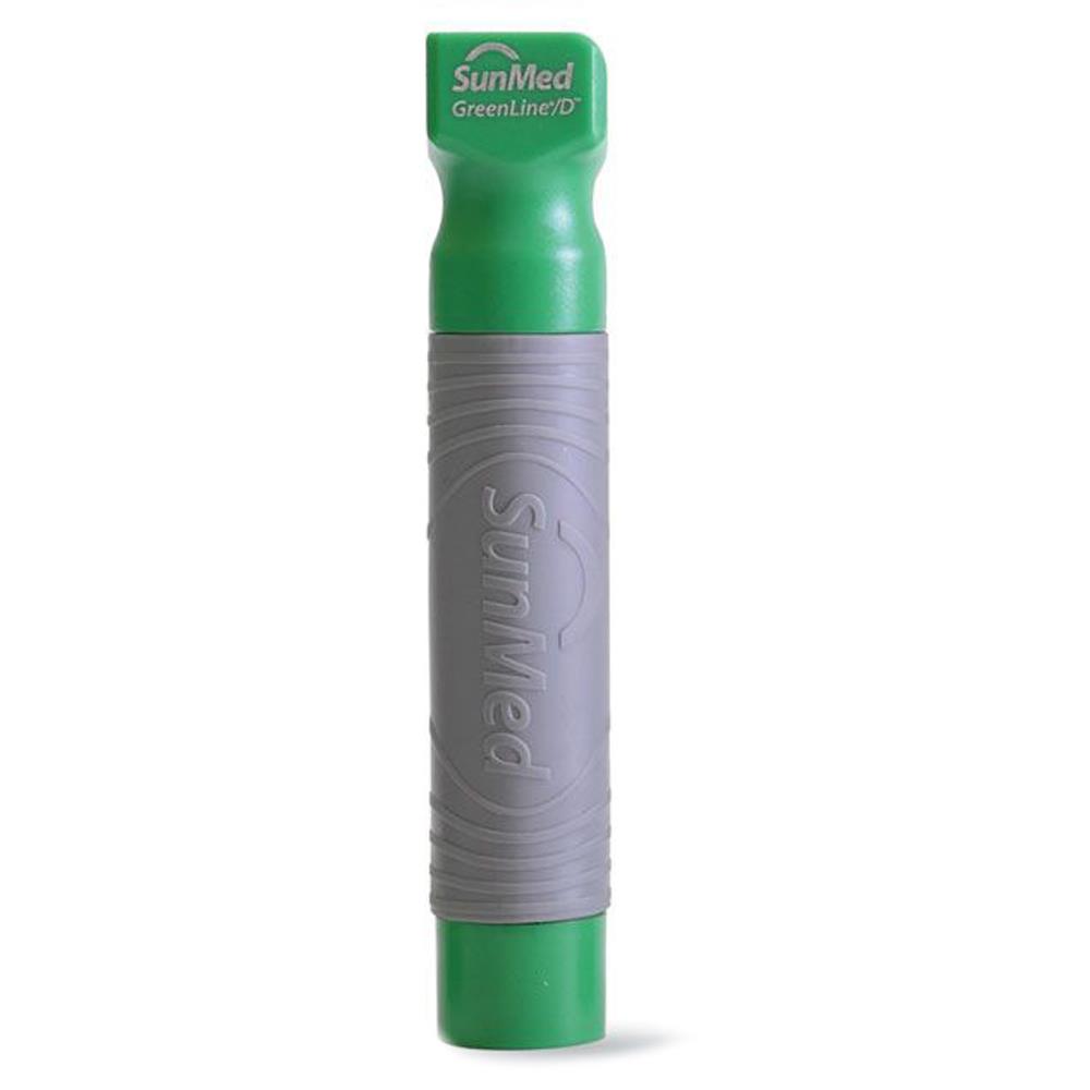 ロンスプ　ローレグ　グリーン　M ML GreenLine/D LED Laryngoscope Handles | Medline