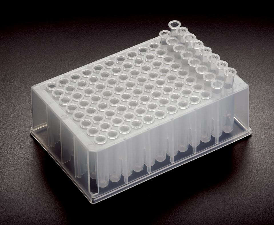 Bioblock Deep Well Plates with 600 mL 8-Tube Strips | Medline