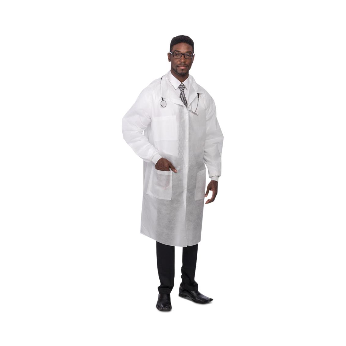PremierPro Disposable SMS Barrier Lab Coat | Medline