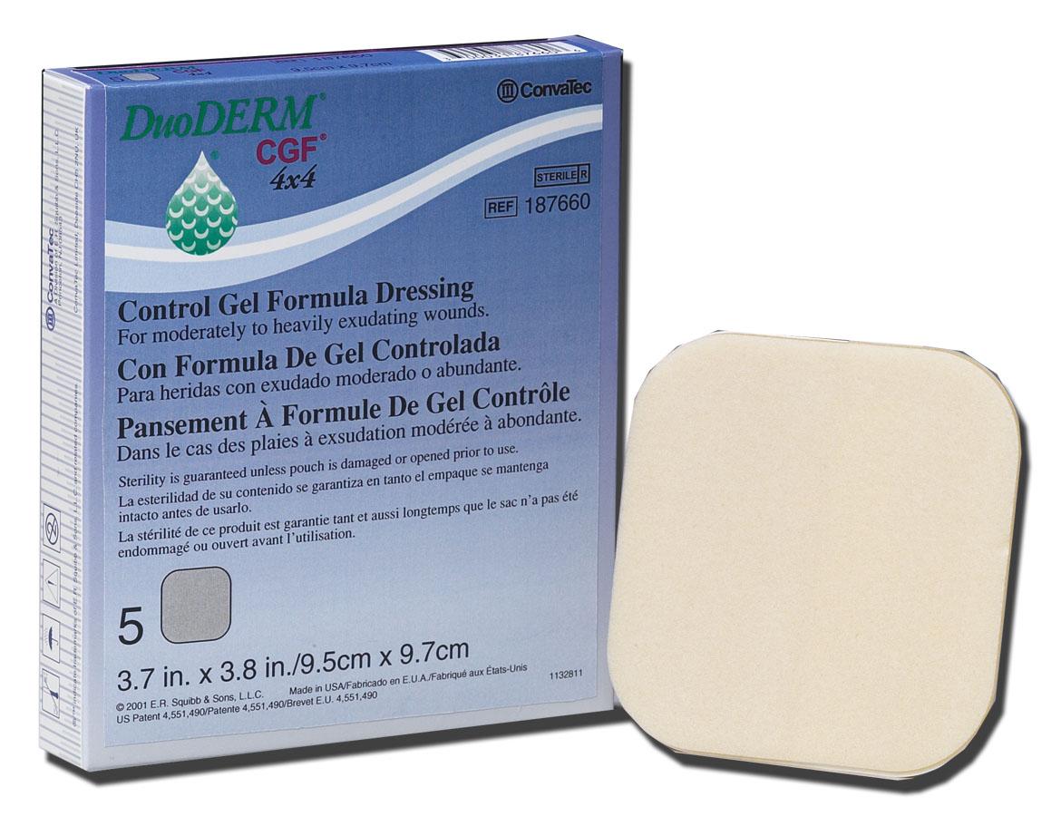 DuoDERM CGF Sterile Hydrocolloid Dressings Medline