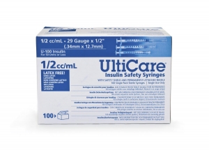 Safety Insulin Syringes | Medline