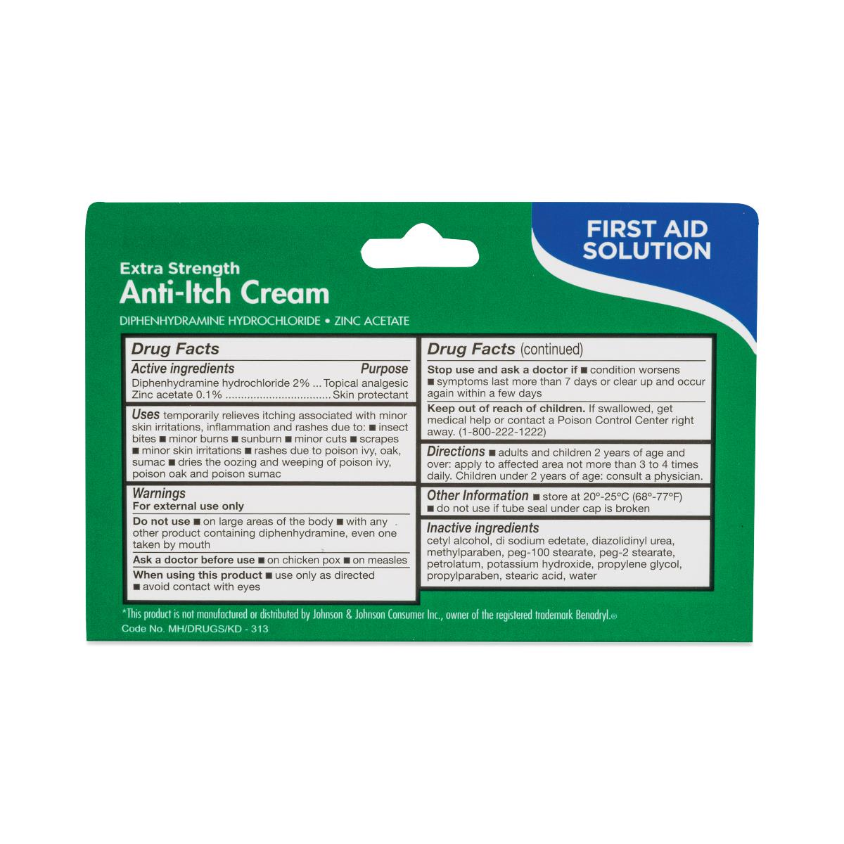 Veridian Anti-itch Cream | Medline