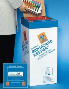 Terminal Biohazard Keeper Floor Model by Whitney Medical | Medline ...