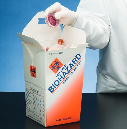 Biohazard Bench-Top Keepers | Medline