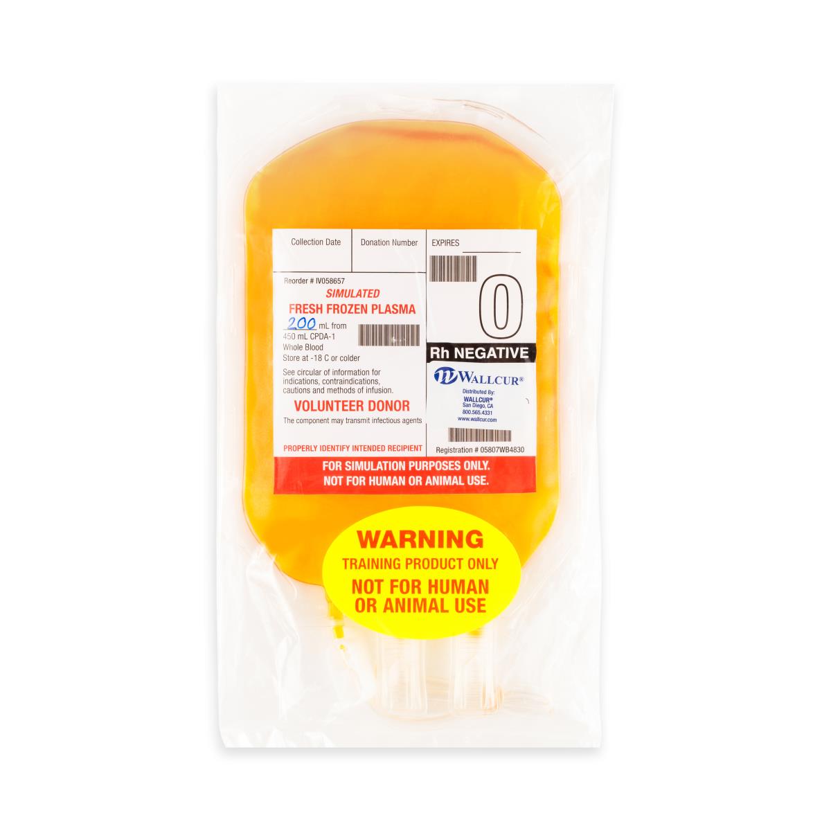 Practi-Fresh Frozen Plasma for Clinical Training | Medline