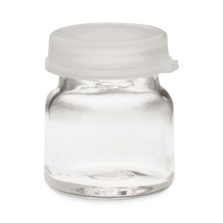 Wheaton Clear Sample Type III Snap-Cap Bottles | Medline
