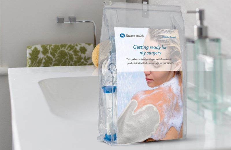 ERASE SSI Surgical Site Infection Solution Flexible delivery