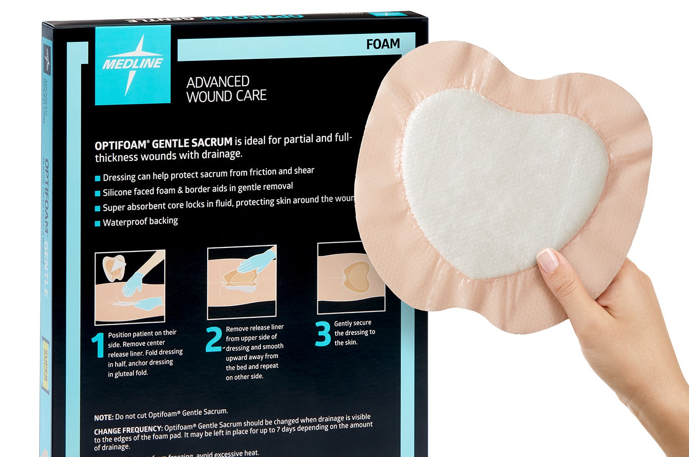 STK_Educational-packaging_1400x1050-articlehero Hand holding Optifoam product in front of Optifoam package.