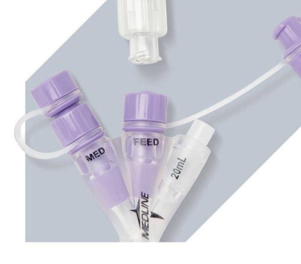 ENFit enteral feeding connectors Medline
