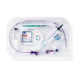 PICC insertion kit on white background