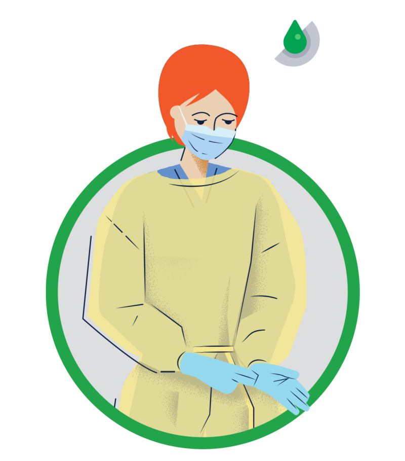 Choosing isolation gowns How to know the right barrier protection