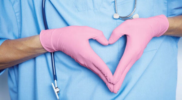 Pink Sense Exam Gloves - Medline