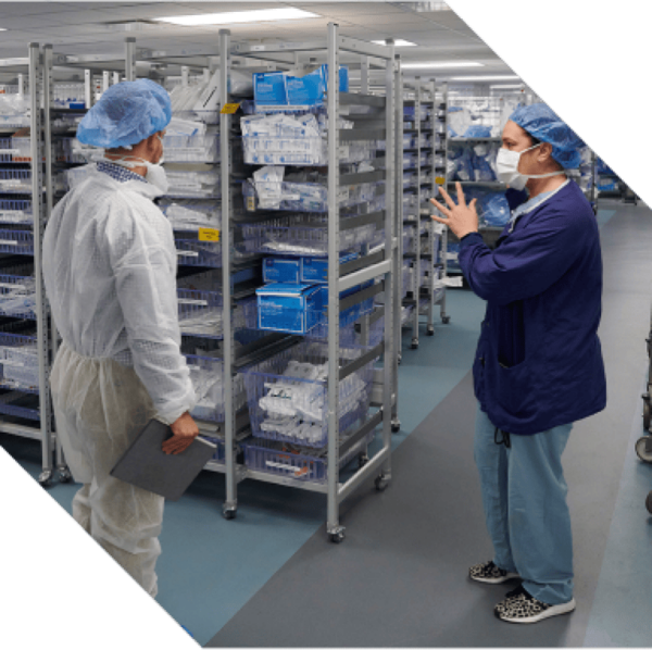 Drive efficiency in your medical supply warehouse and stockrooms